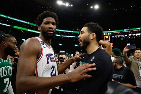 it's not a rivalry they always kick|Old Joel Embiid Quote About Celtics Went Viral After 76ers’ Game 7.